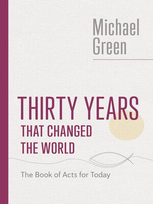 cover image of Thirty Years That Changed the World